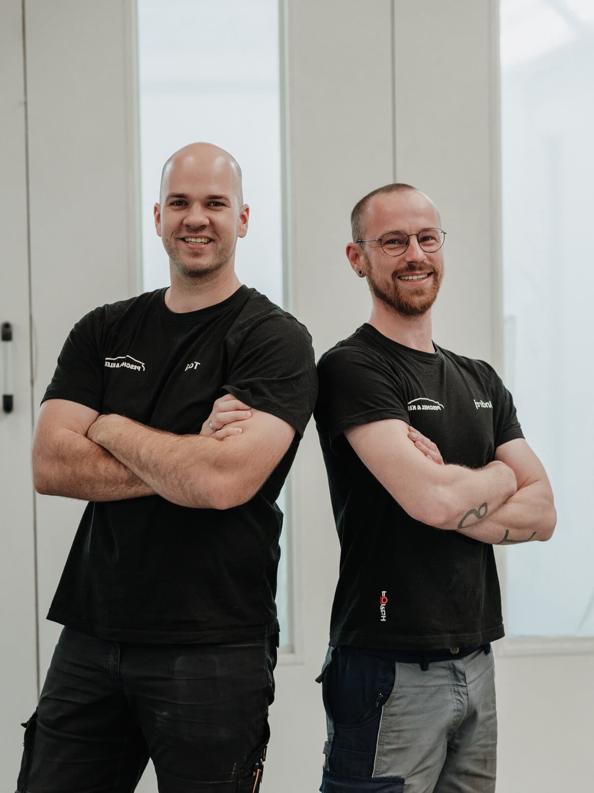 Tobias Peschel und Andrej Klein